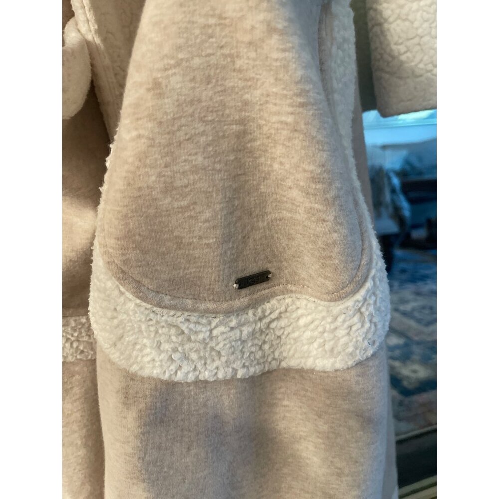 UGG Australia, oatmeal heather Duffield  94% cotton Bathrobe SZ S - Picture 7 of 8